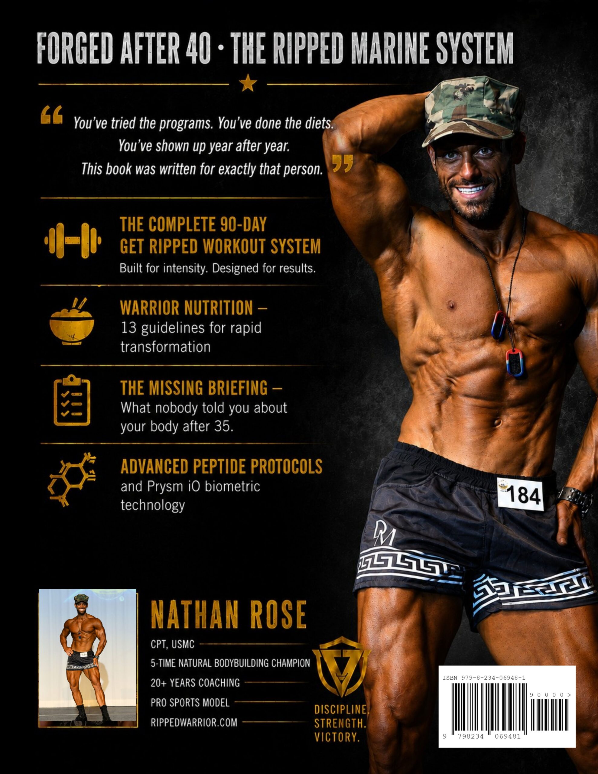 Forged After 40 — Back Cover